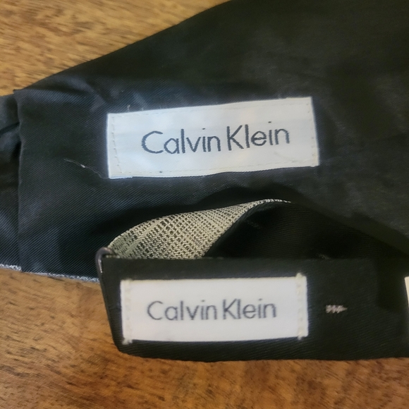 Calvin Klein Accessories Grey Calvin Klein Bow Tie And Cummerbund